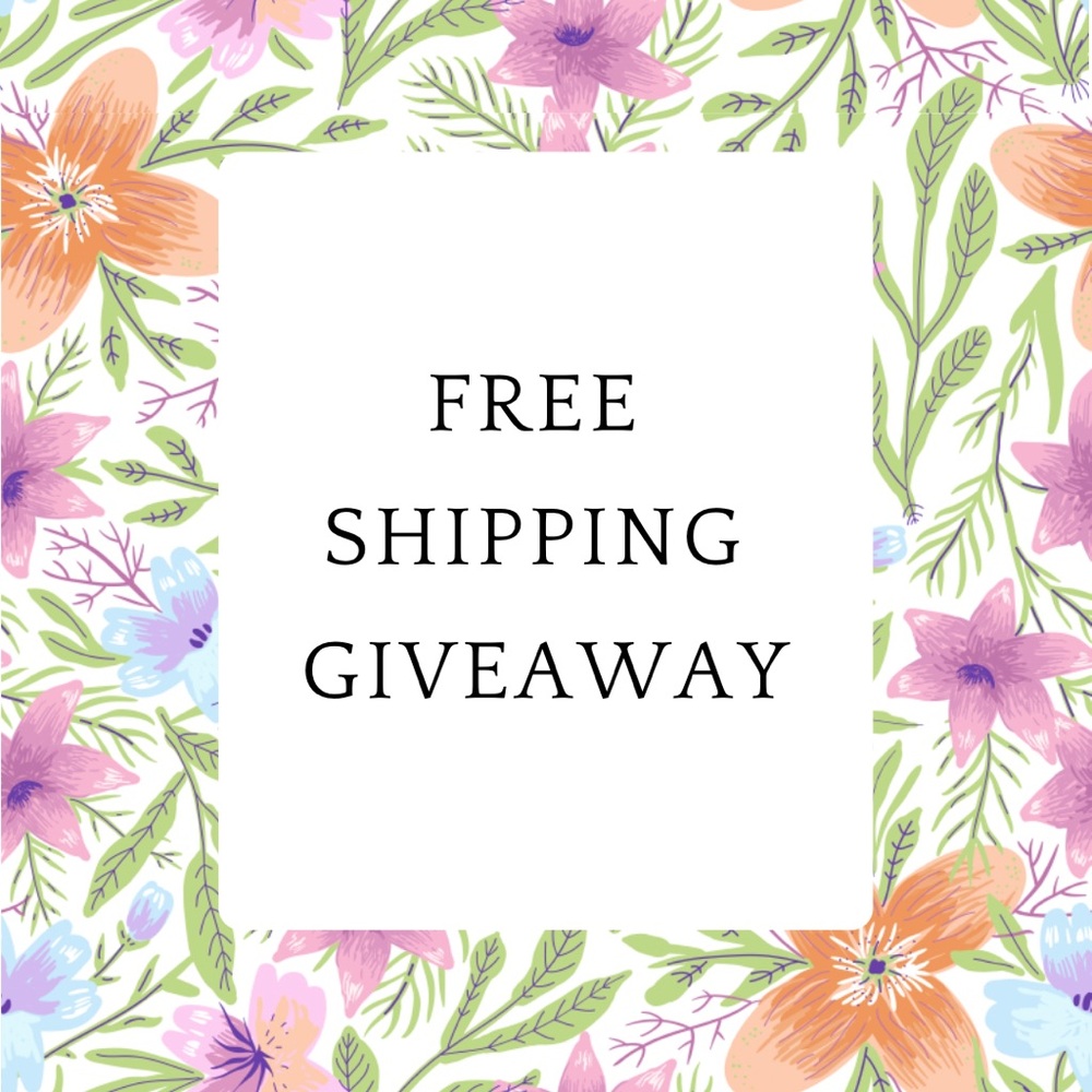 free shipping giveaway for live show